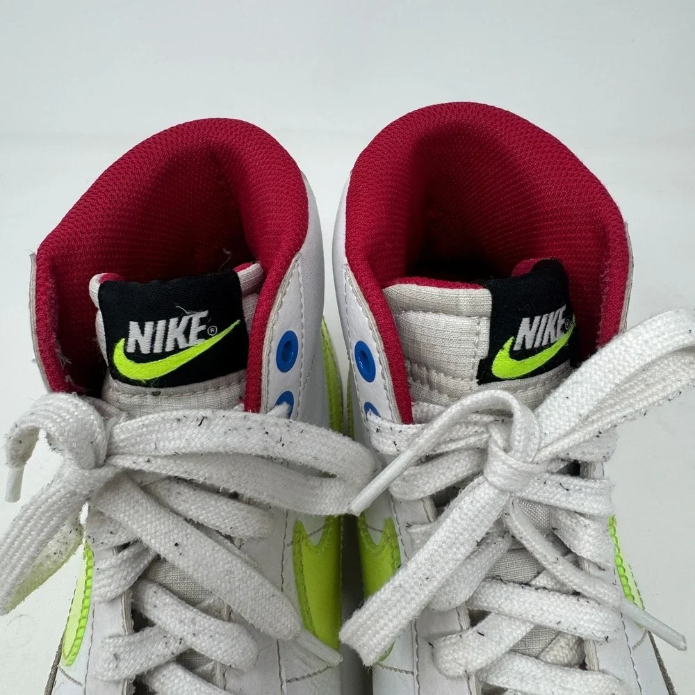 (NO INSERTS) Nike Blazer Mid 77 White‎ Mystic Shoe DV2234-100 Boys Size 7Y